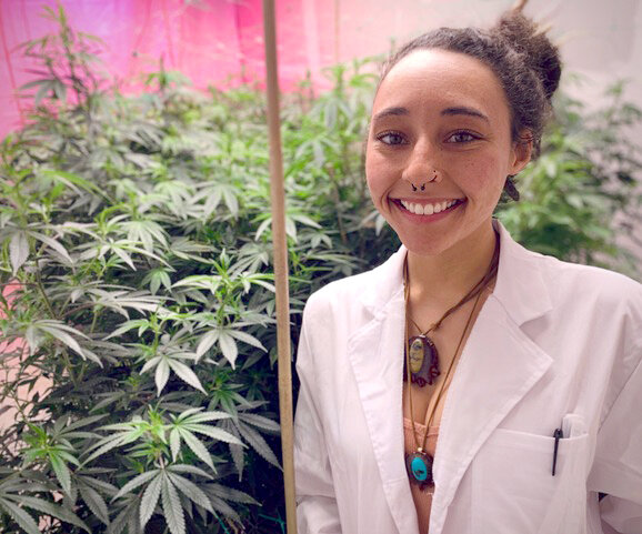 After five years as a medical marijuana caregiver, Lansing native Morgan Underwood founded Ganja Girl LLC, which offers workshops, resources, information and events to support cannabis users, especially people who have been disproportionately affected by the war on drugs.