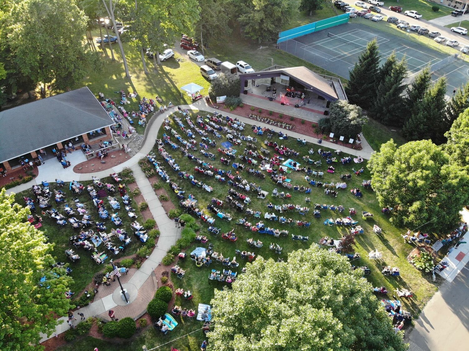Free outdoor Wednesday evening concerts will be happening at St. Johns City Park this summer.
