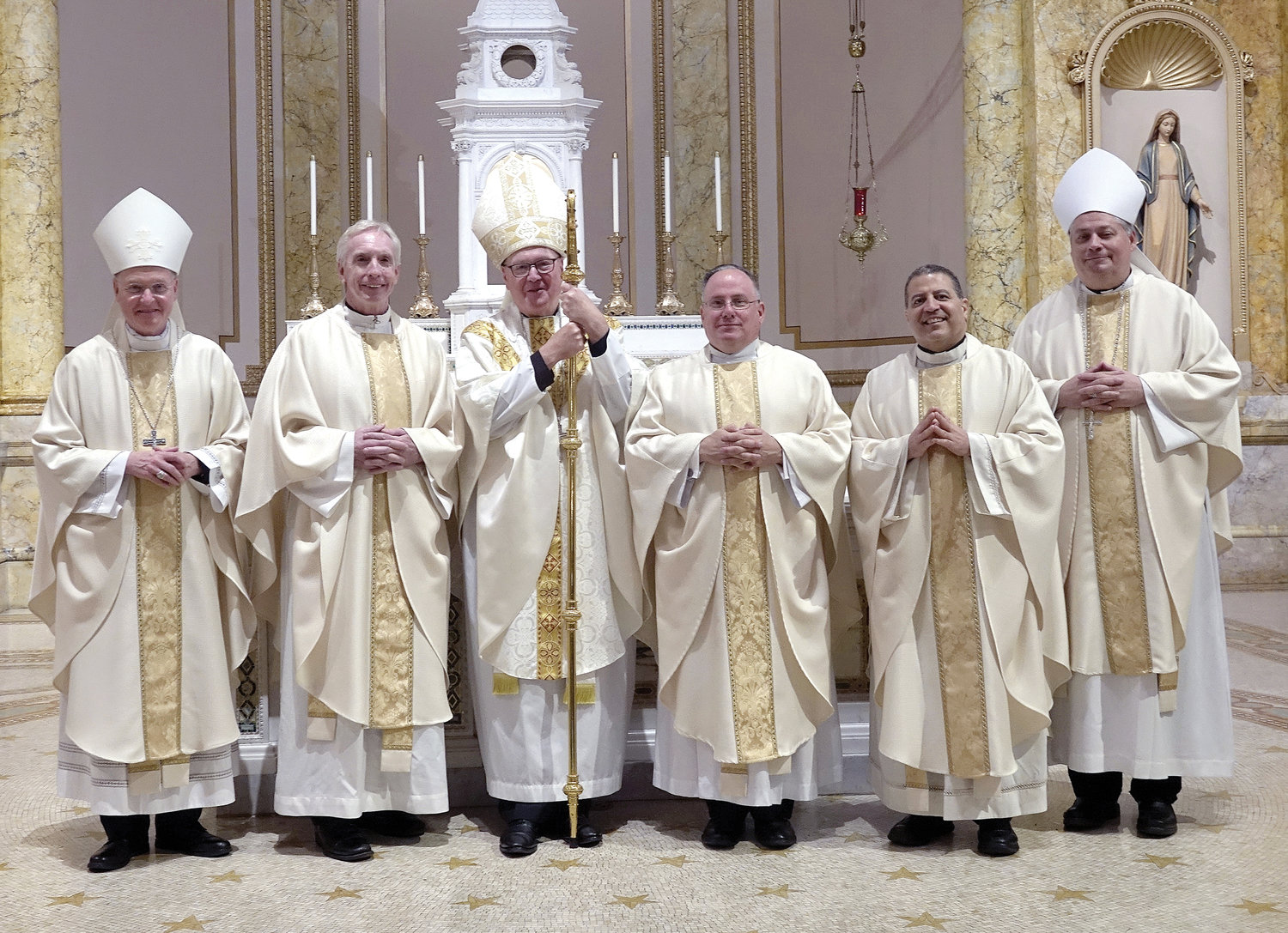 Six Archdiocesan Priests Celebrating Silver Jubilees Catholic New York