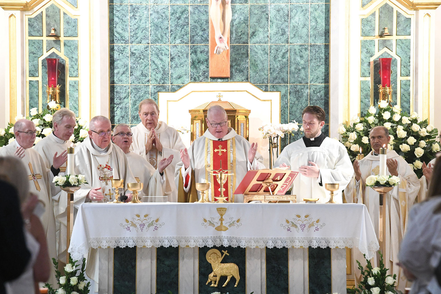 Centennial Mass Offers Spiritual Boost to Our Lady Queen of Peace