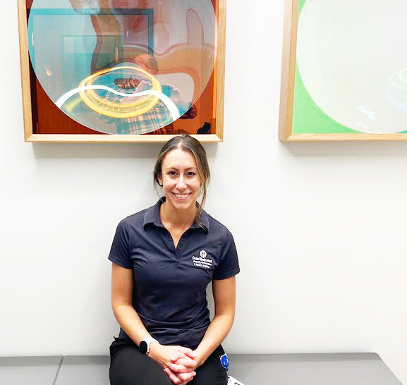Ellen Girourd, PT, DPT, at OrthoRI's Wakefield office, talks about the challenges of the physical therapy profession.