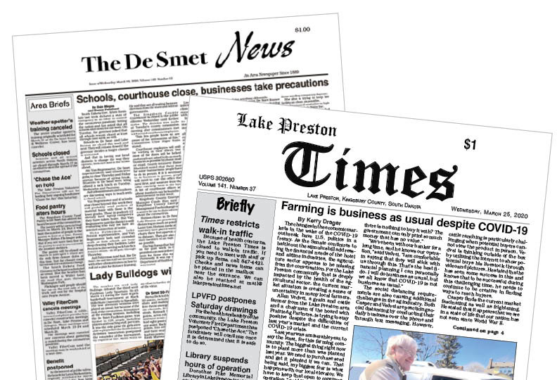 DeSmet News and Lake Preston Times