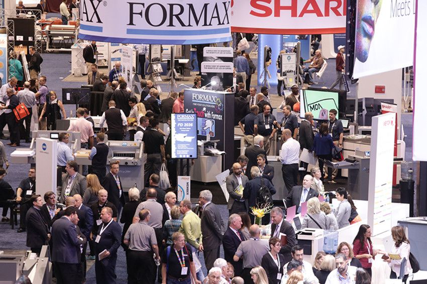 Last year&rsquo;s PRINT event saw 16,500 attendees. (Photo courtesy of APTech)