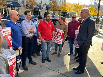 Dozens of Post-Gazette workers cross picket line as newsroom strike enters  Day 2