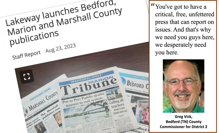Community leaders speak frankly about losing their local paper and