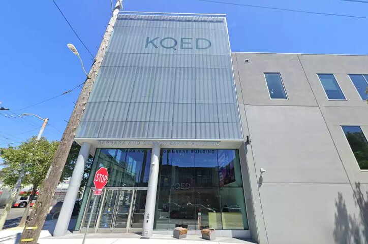 KQED is the Bay Area's best-known public broadcasting station. (Screenshot via Google Street View)