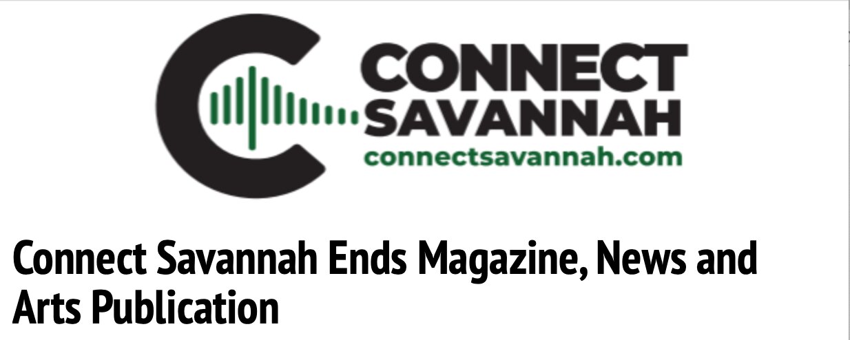 Connect Savannah announces the end of online publication of magazines and news