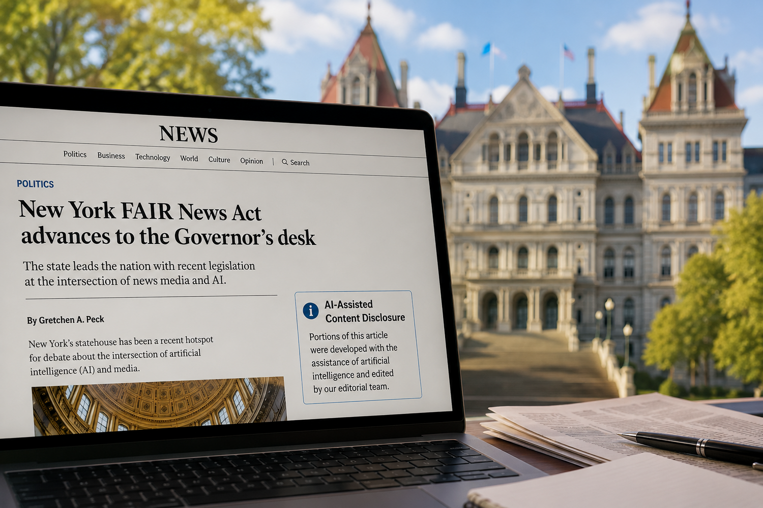 New York FAIR News Act advances to the governor’s desk
