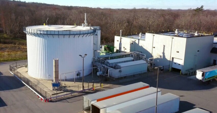 Divert-operated anaerobic digestion facility