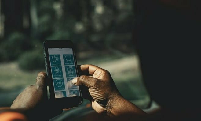 A smart system on a phone to help cities manage sustainability.