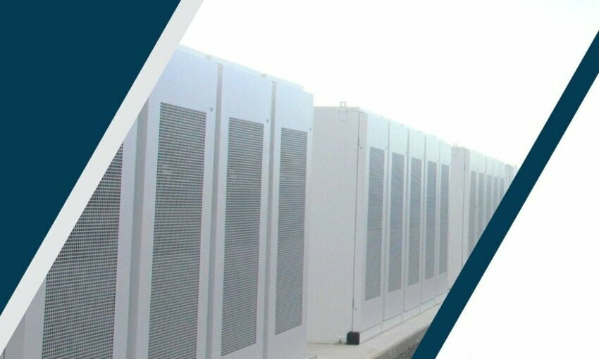 A picture of a battery energy storage system.