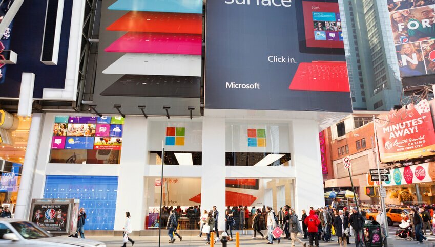 Microsoft storefront