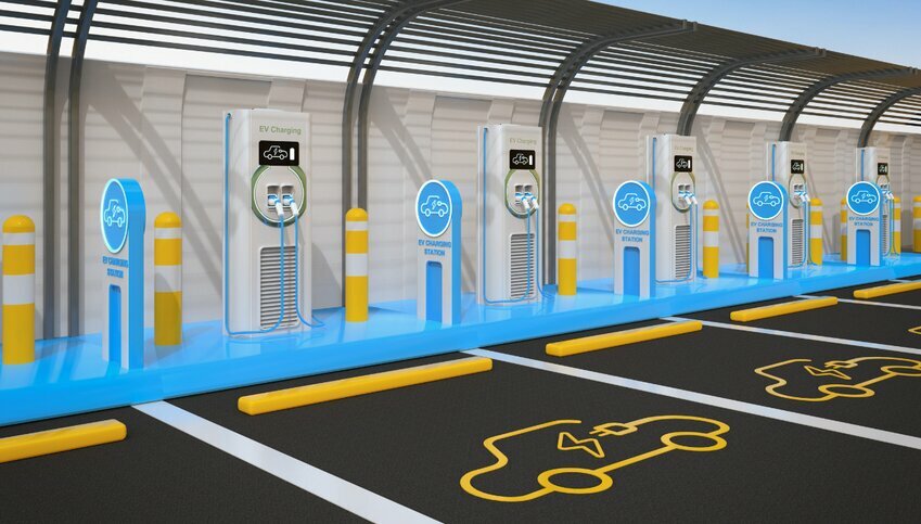 EV charging stations