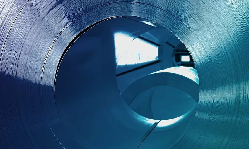 Sheet rolls of sustainably-produced steel