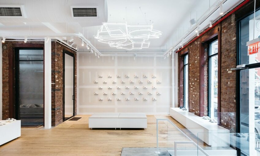 Sneaker Brand Veja’s First US Store Has Sustainable Design Focus