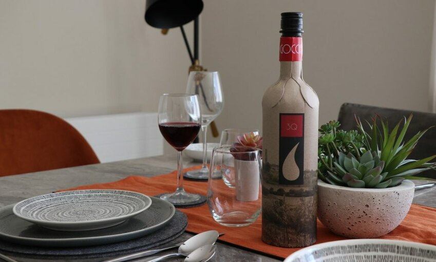 New Recycled Paper Wine Bottle Has Lower Carbon Footprint than Glass