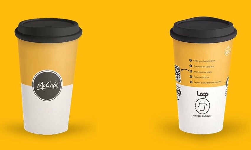 McDonald’s Begins Testing Reusable Cups for Hot Beverages