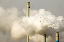 industrial plant emissions