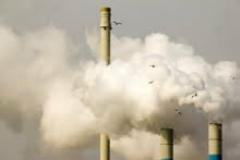 industrial plant emissions