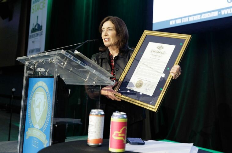 Governor Hochul Presents the New York State Brewers Association Governor's Craft Beer Cup