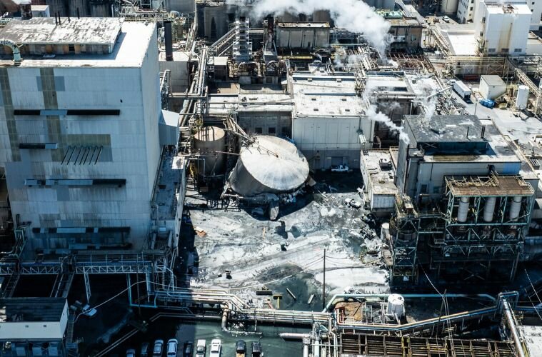 Nippon Dynawave Tank Implosion Kills 11, Federal Probe Opens
