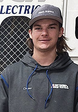 Southwestern senior Cooper Allen has served as an apprentice for Top Notch over the past school year and has continued his plumbing apprenticeship after college with hopes of being a licensed plumber in five years.
