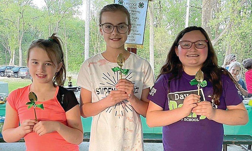 The Hazel Green 4H Clever Clovers participated in the Taste of 4H on May 15. This year&rsquo;s top three contestants were Summer Adams (third place), Charlie Kaiser (second place) and Audrina Kammerude (first place).