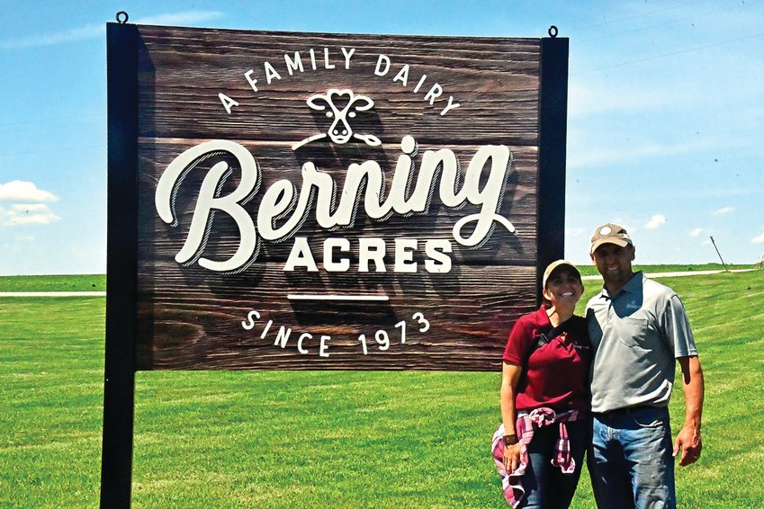Matt and Natalie Berning, of Menominee, have opened their farm up for farm camps that are offered to kids during the summer.