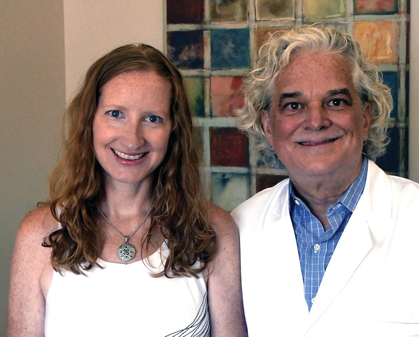 Richard Connell, right, and his wife, Megan, have opened an acupuncture clinic in Galena. He is a licensed acupuncturist and doctor of oriental medicine.