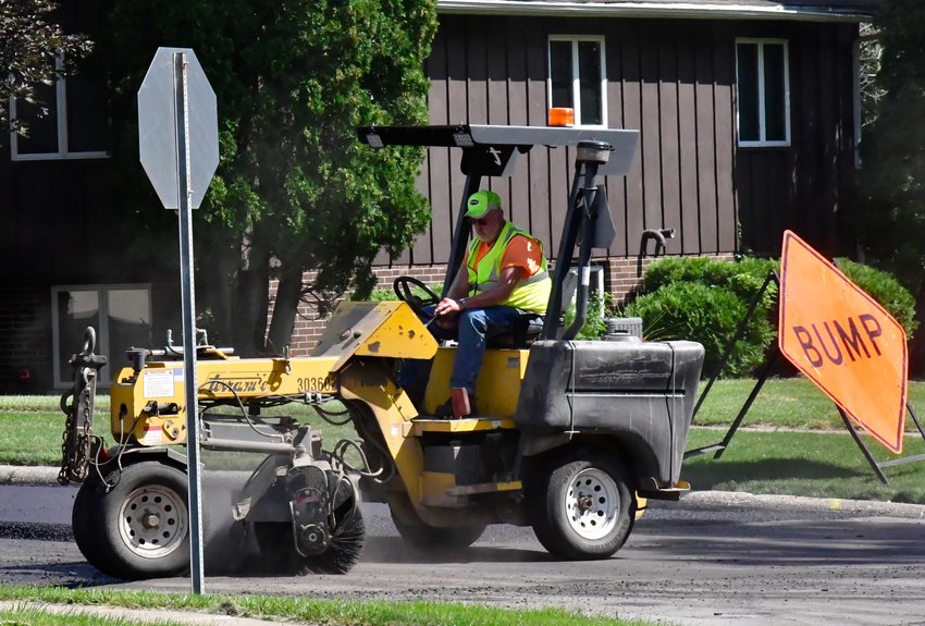 After Galena City Council action, Blackhawk Drive is being repaved.