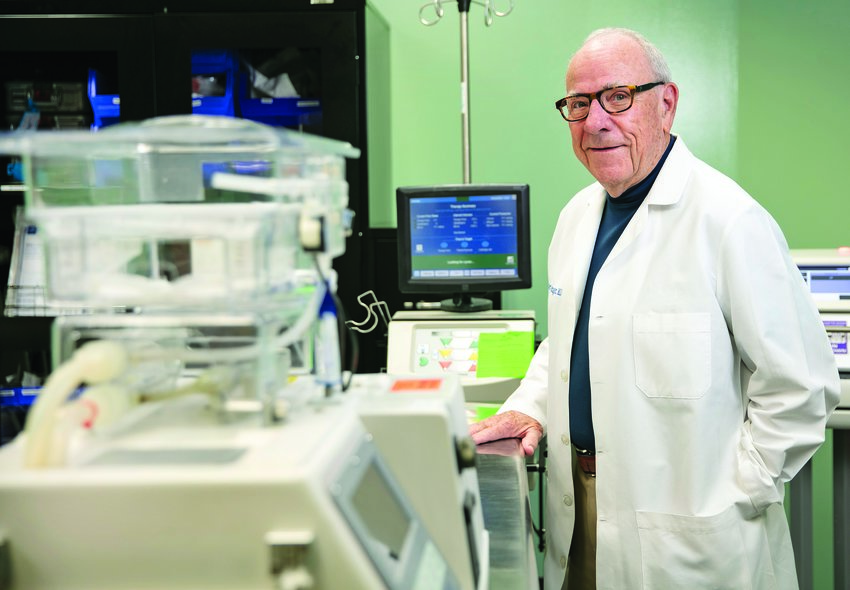Dr. Robert Metzger grew up in Galena and has been a pioneer in the field of kidney transplantation over nearly six decades.