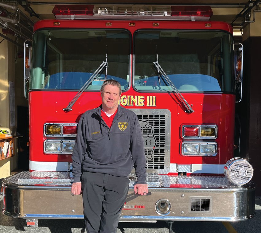 Galena Fire Chief Bob Conley first joined the department in 1998 and was immediately adopted into the fellowship that the firefighters had amongst each other.
