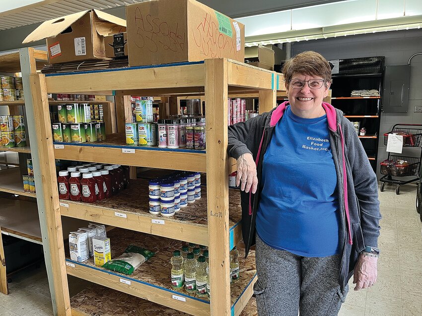 Norma Schwartz is moving, but others are helping take over her responsibilities at the Elizabeth Food Basket.