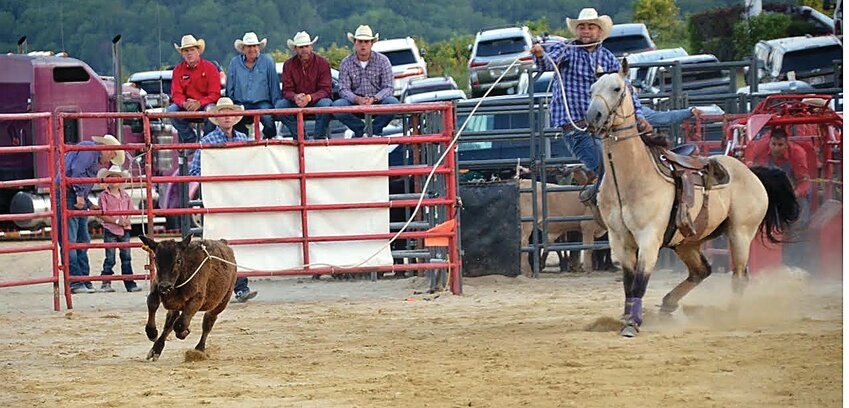 Shenandoah Riding Center&rsquo;s Freedom Reins Pro Rodeo, featuring more than 150 cowboys and cowgirls, is held in The Galena Territory on June 30 and July 1.