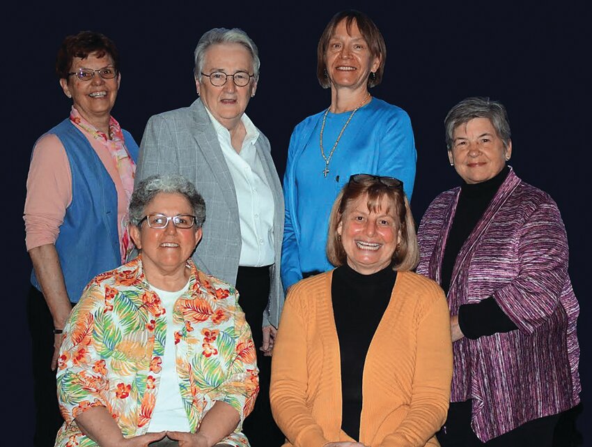 Sisters elected to leadership include Jeanne Tranel, OP; Julie Schwab, OP; Judith Schaefer, OP; Elizabeth Pawlicki, OP; Christina Heltsley, OP; and Christine Feagan, OP.