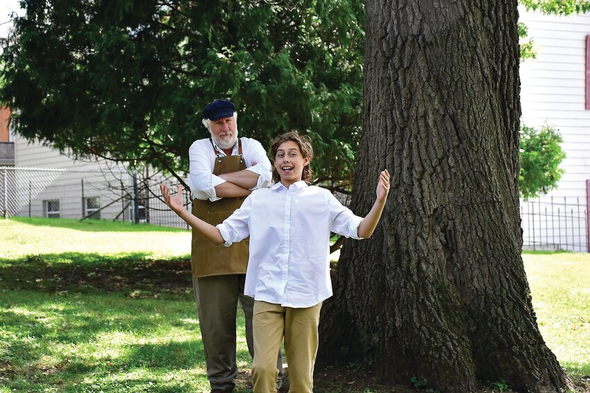 The 2023 Cemetery Walk took place over the weekend. People got a chance to look into the lives of people, such as Captain Asa Haile, played by Ron Jenkins, and the Atchison lad, played by Seven Smith.