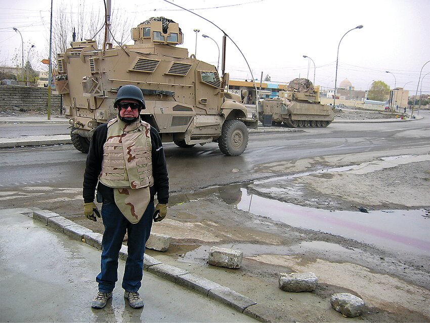 A 2008 mission to downtown Mosul, Iraq.