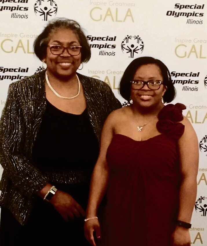 Paula Jones and her daughter Ashley Jones are both involved in Special Olympics Illinois. Ashley is an athlete while Paula participates in the Special Olympics Illinois Families program.