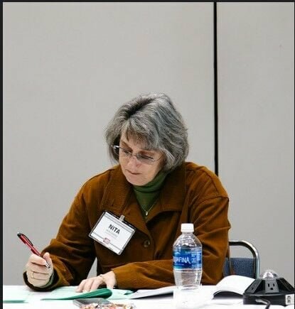 Nita Cooper of Boone County, vicechair of the Arkansas Farm Bureau Women’s Leadership Committee and ex officio member of Arkansas Farm Bureau State Board, was a participant at the ArFB resolutions committee meeting Nov. 1 - 2.