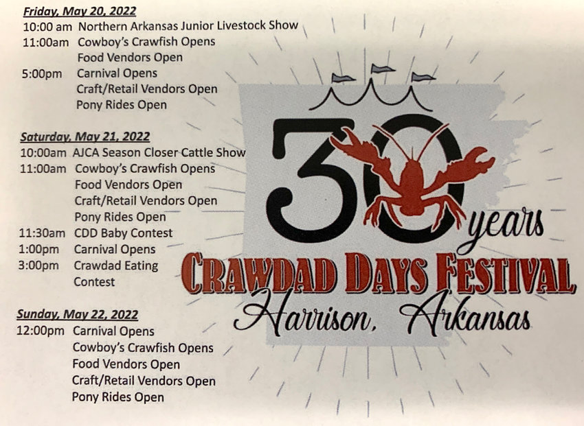 Crawdad Days Festival Harrison Daily