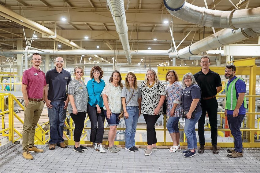 Wabash  CONTRIBUTED PHOTO  It&rsquo;s important for teachers to visit manufacturers and have firsthand knowledge to pass on to students. The WIN (Workforce Initiative Network) hosted several area high school teachers at Wabash on Thursday, June 28.