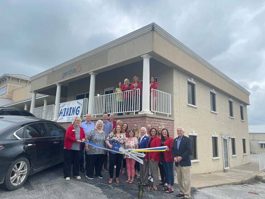 The Harrison Regional Chamber of Commerce Ambassadors and city representatives gathered for a ribbon cutting ceremony to welcome Gentiva Personal Care to the Chamber as an investor.The phone number is (870) 280-6420 and the office is located at 105B East Crandall Ave. DONNA BRAYMER/STAFF
