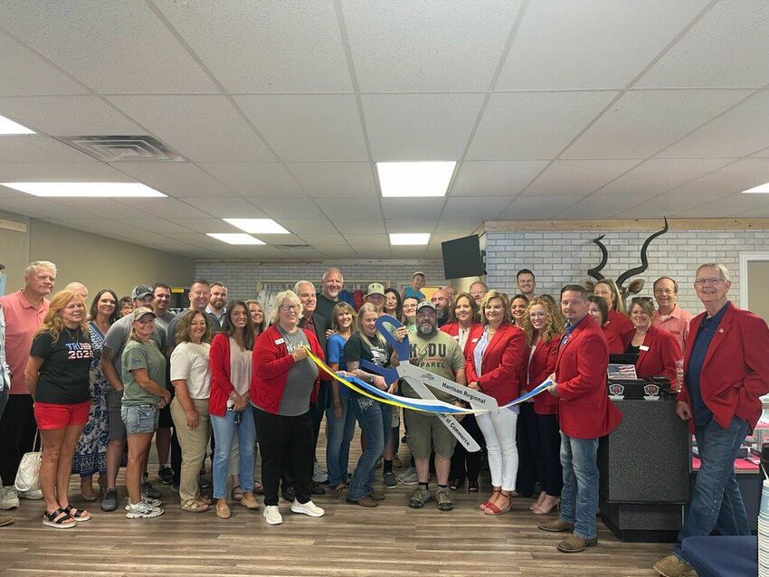 Kudu Apparel has recently joined the Harrison Regional Chamber of Commerce and hosted a ribbon cutting on Tuesday, Aug. 8. The owners are Ryan Wilson and his fianc&eacute; Holly Roller. The store is located at 1321 N. Main Street and the phone number is 870-204-5378. Hours are 10 a.m. to 6 p.m. Monday-Saturday.