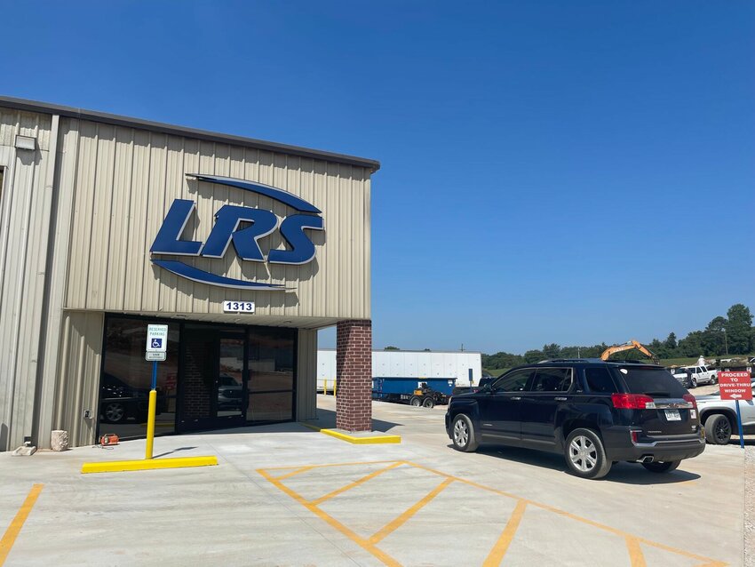 Every customer entering the LRS property must stop by the drive-up window to be directed to the proper services. CONTRIBUTED PHOTO/DONNA BRAYMER