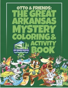 Otto the Otter is the official mascot for Keep Arkansas Beautiful. The program offers free educational materials to schools and parents to help kids learn about the environment.   CONTRIBUTED PHOTO