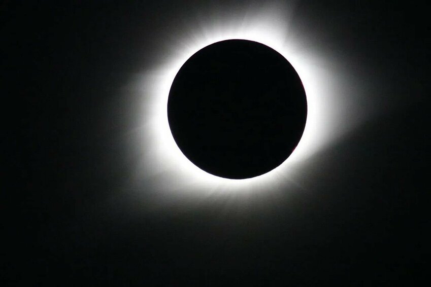 This image of the Aug. 21, 2017, total solar eclipse was taken from Madras, Oregon. NASA
