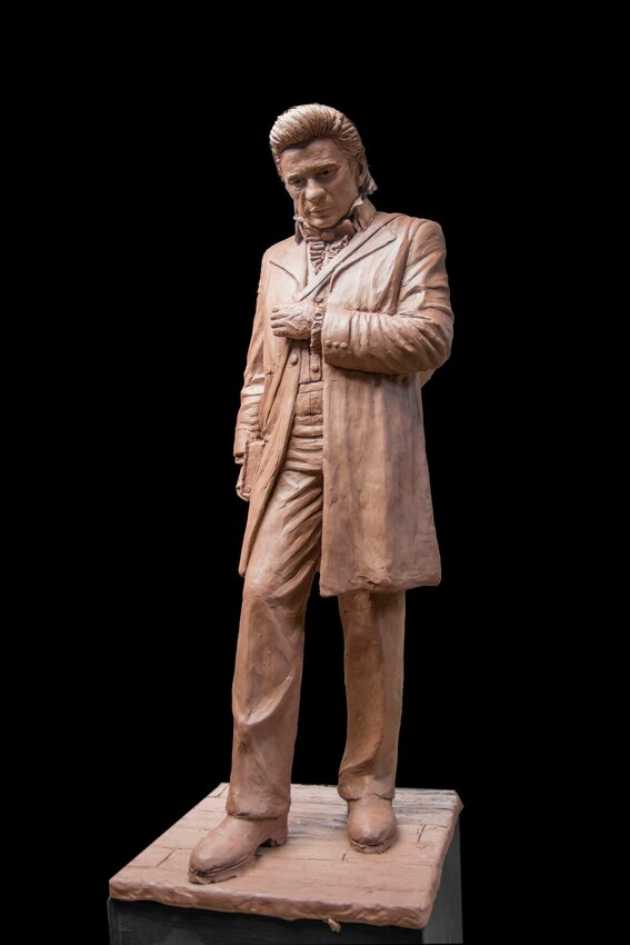 CONTRIBUTED PHOTO


A model of the Johnny Cash statue by Little Rock artist Kevin Kresse. The statue is currently on it's way to be installed at the U.S. Capitol, in Washington, D.C.