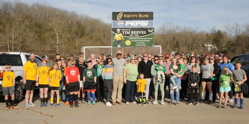 Equity Bank Field is dedicated to the memory of Tim Reeves on Monday, March 17. CONTRIBUTED PHOTO / LEE H. DUNLAP