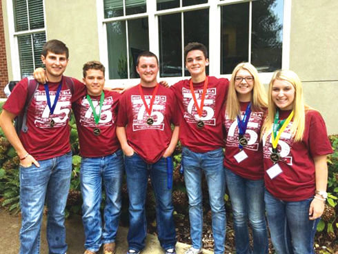 Alpena FBLA attends district conference - Harrison Daily