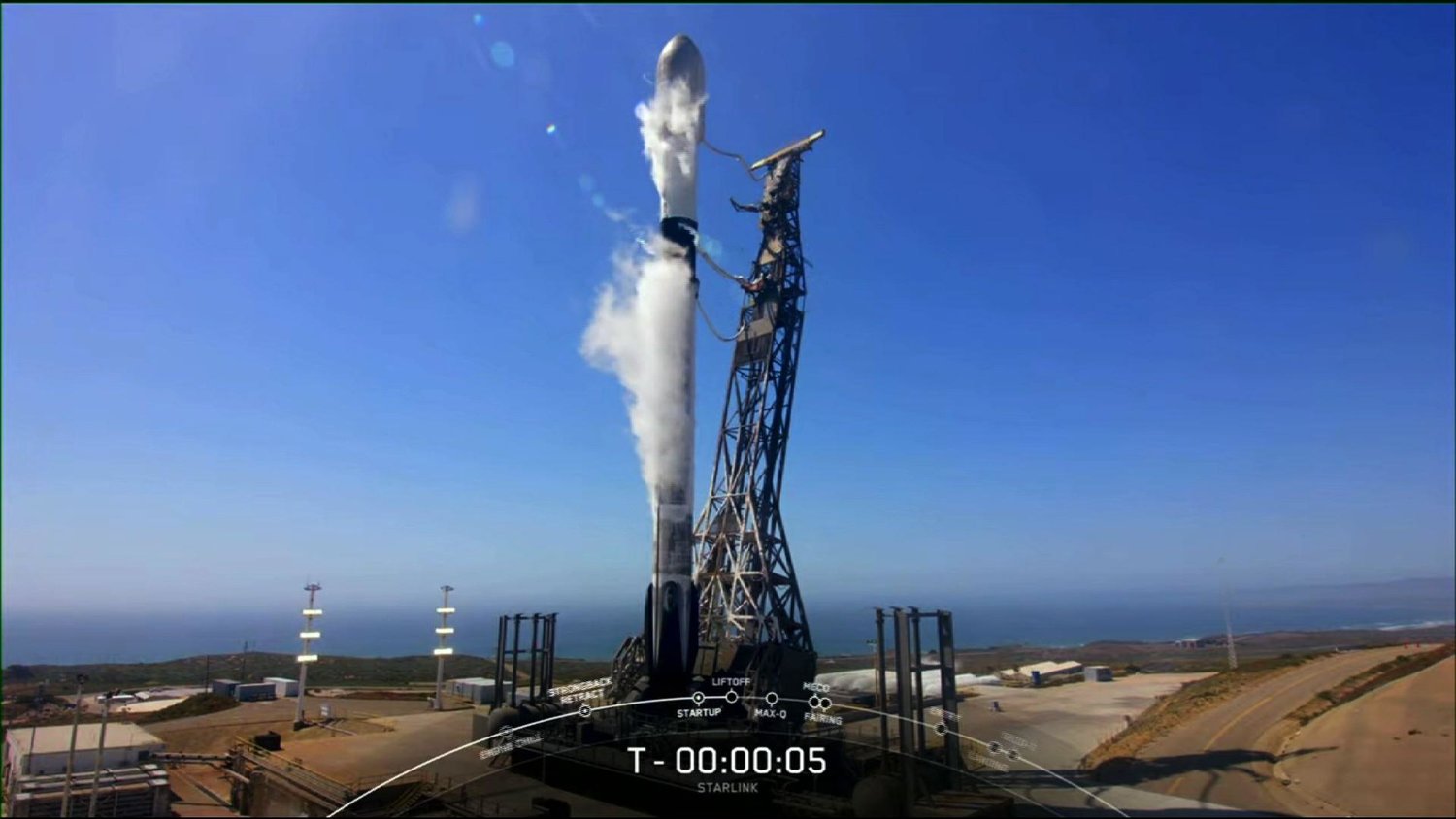 SpaceX Launches Starlink Satellites From California - Harrison Daily